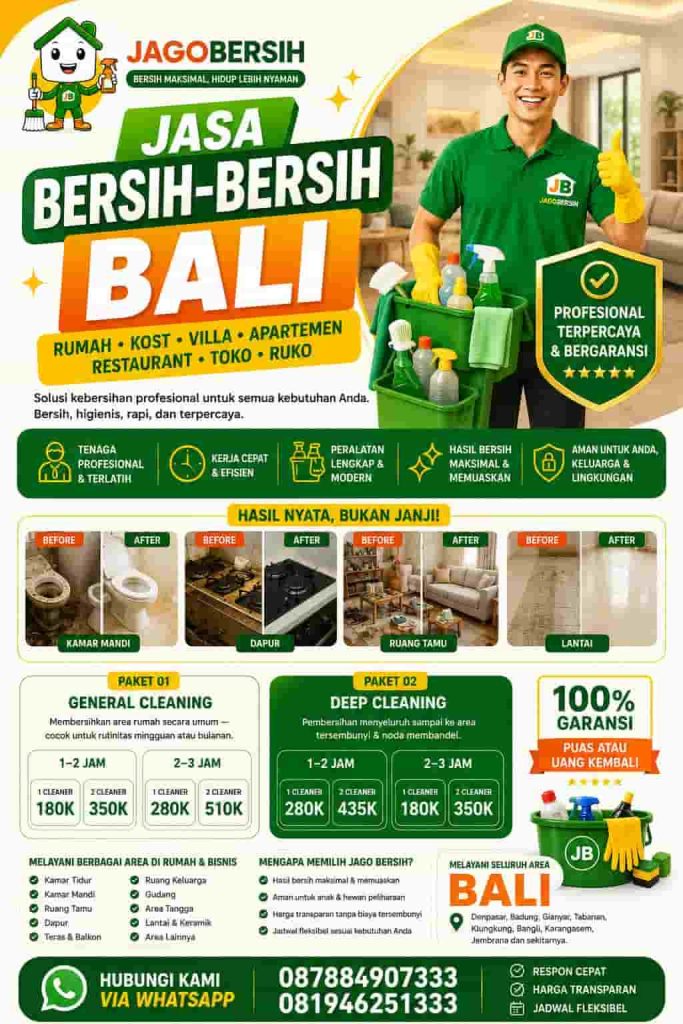 jasa bersih bali
