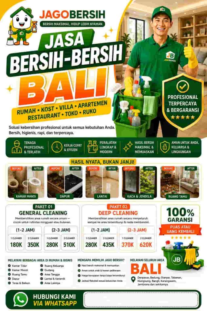jasa bersih bersih