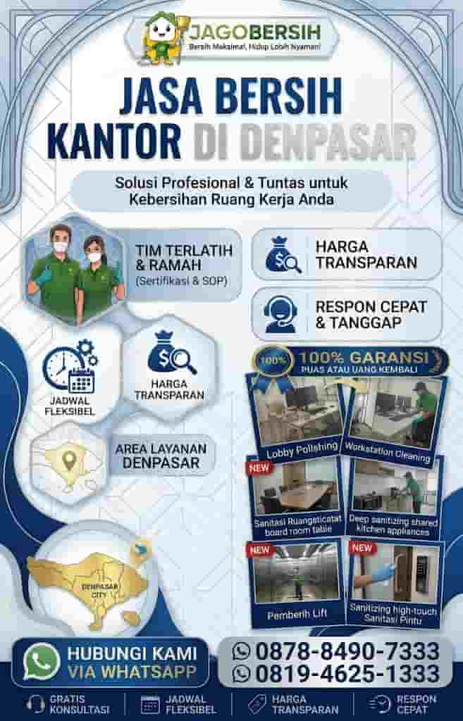 Jasa Kebersihan Kantor