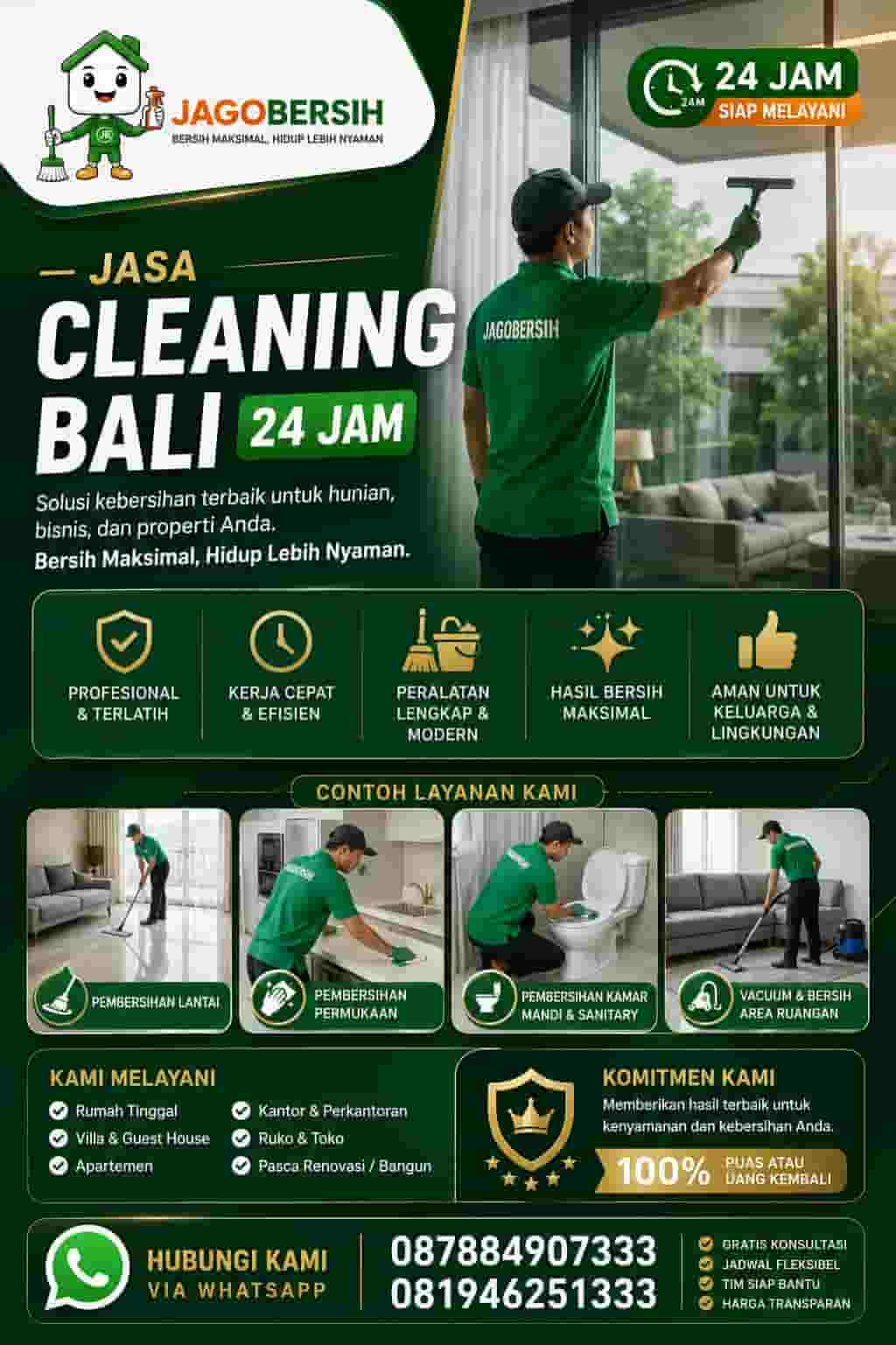 jasa cleaning bali