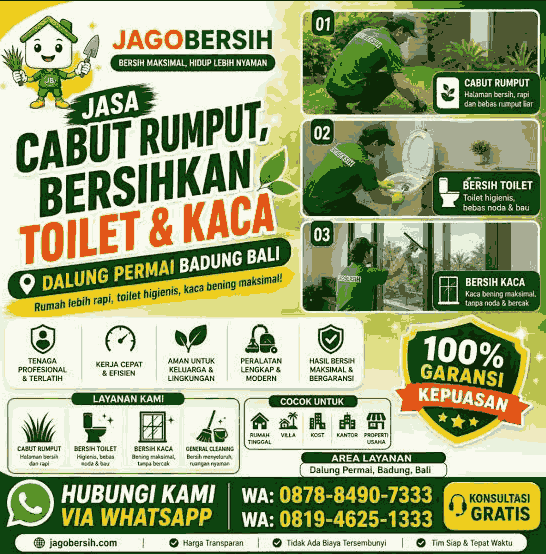 Jasa Membersihkan Teras Rumah di Bali, Bikin Area Depan Rumah Lebih Bersih dan Nyaman